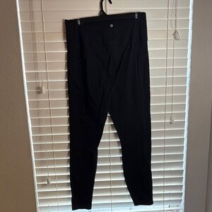 RBX Women's Black Leggings with Pockets